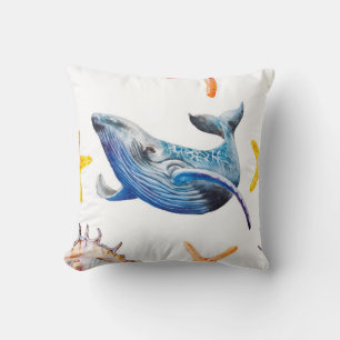 Coussin Estarfish des Caraïbes motifs sans joint