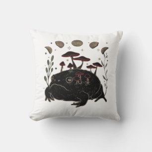 Coussin Esthétique Académie Lune Sorcière Goblincore Greno