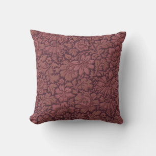 Coussin Esthétique vintage sur toute l'impression florale