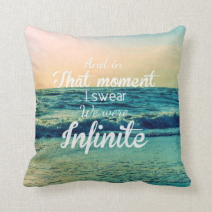 Coussin Et à ce moment-là, je jure que nous étions infi