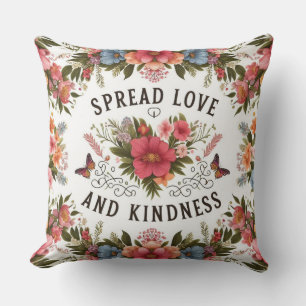 Coussin Étaler l'amour inspirant Jeu