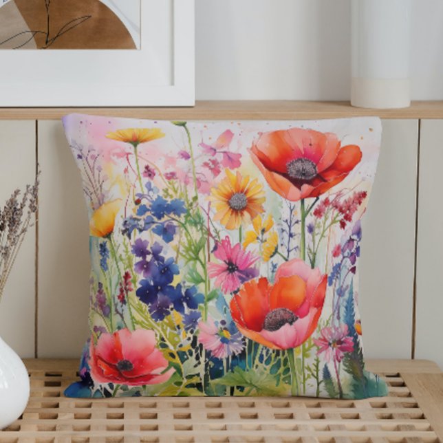 Coussin Etanchéité Ressort Abstrait Fleur sauvage explosio (Créateur téléchargé)