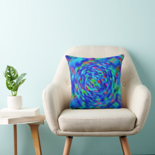 Coussin Étanchet bleu