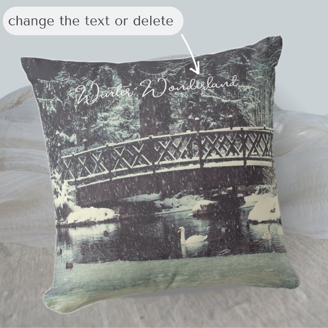 Coussin étang d'hiver (Créateur téléchargé)