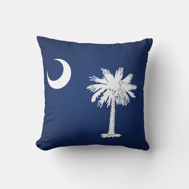 Coussin État frais de drapeau de la Caroline du Sud (Recto)