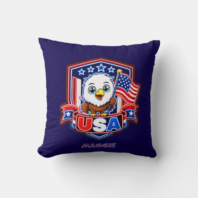 Coussin États-Unis (Recto)