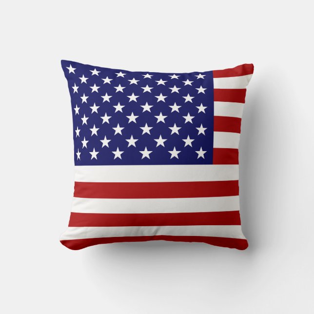 Coussin | Etats-Unis de drapeau américain (Recto)