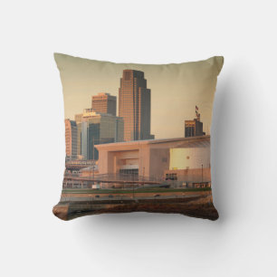 Coussin États-Unis, Nebraska, Omaha, Skyline