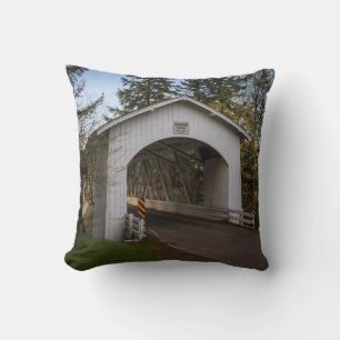 Coussin États-Unis, Oregon, Scio, Hannah Bridge 2