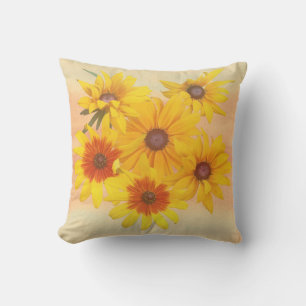 Coussin Été avec des tournesols