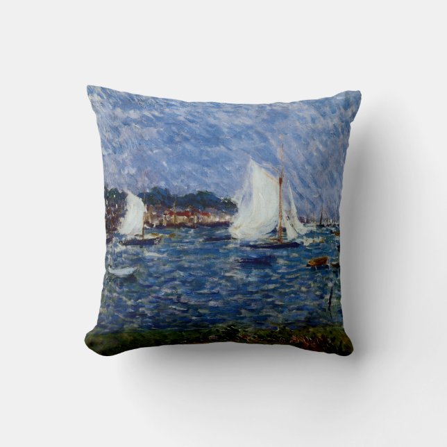 Coussin Été chez Cowes (Recto)
