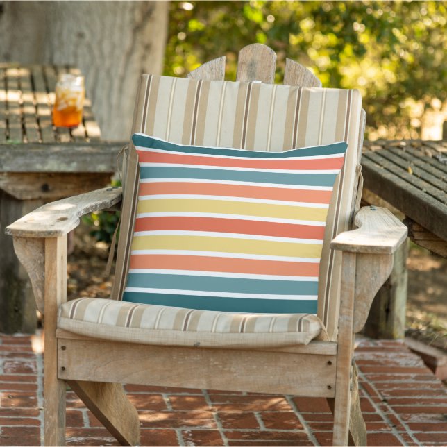 Coussin Été de '77 Stripes (Chaise)