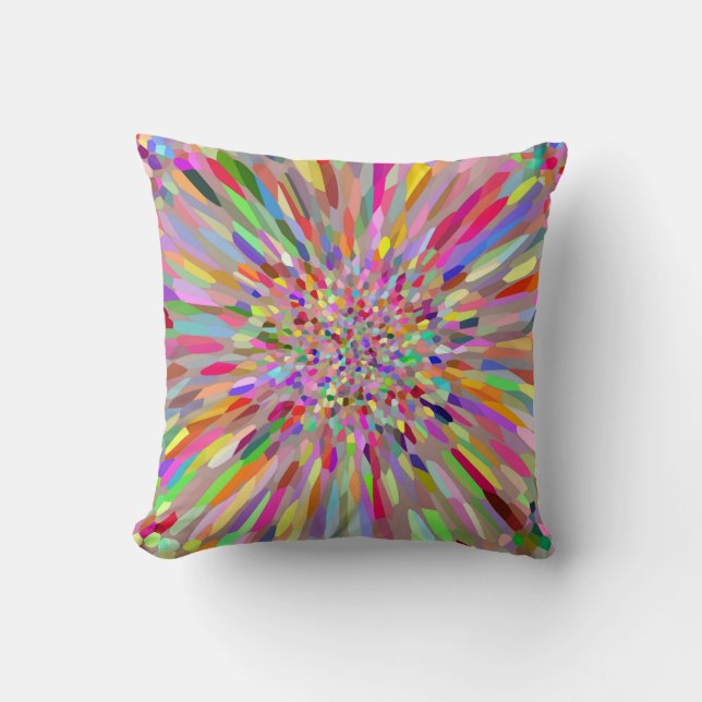 Coussin Été Fleur Confetti (Recto)