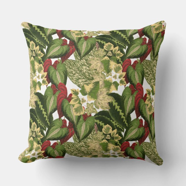 Coussin Été Vintage Floral (Recto)
