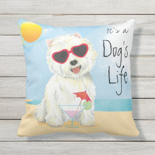 Coussin Été Westie