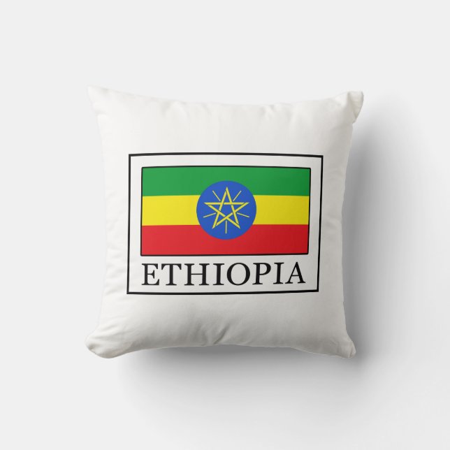 Coussin Éthiopie (Recto)