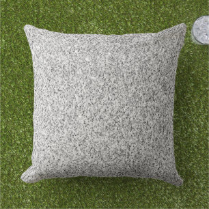 Coussin Étincelle de parties scintillant gris argenté