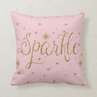Coussin Étincelles d'or
