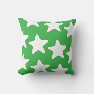 Coussin Étoile Décorateur Vert Clair