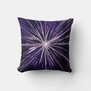 Coussin Étoile violette