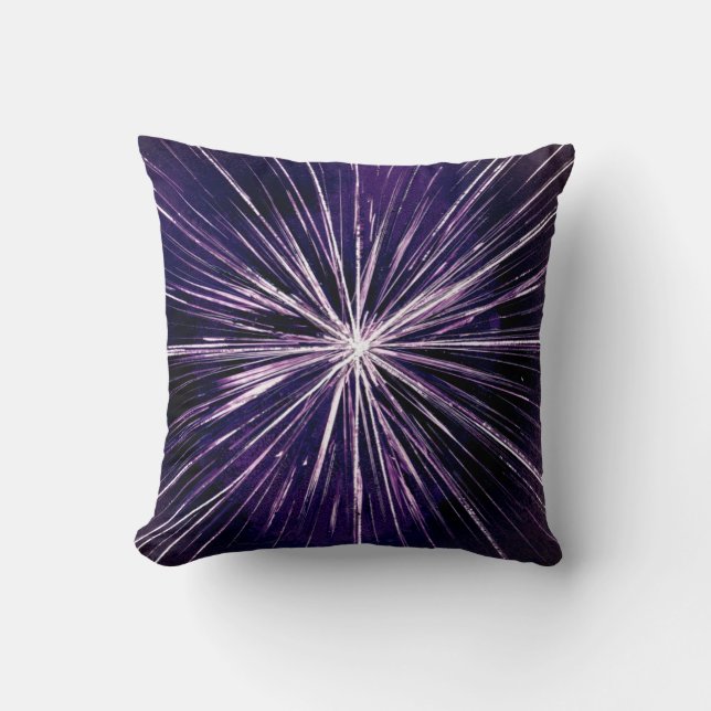 Coussin Étoile violette (Recto)
