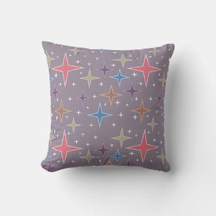 Coussin Étoiles du Moyen-siècle de l'âge atomique