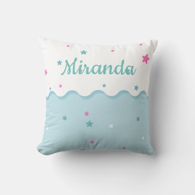 Coussin Etoiles sur la mer (Recto)