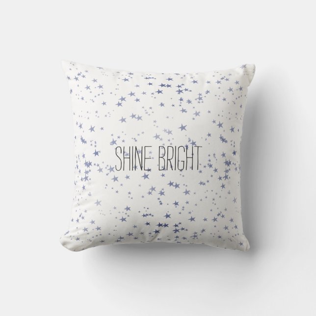 Coussin Étoiles violettes (Recto)