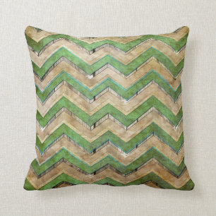 Coussin Étonnant cool chevron zigzag motif