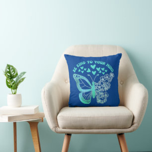 Coussin ÊTRE GENTIL À VOTRE ESPRIT soutien en santé mental