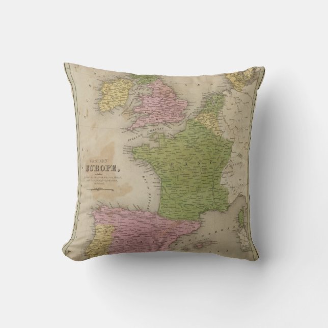 Coussin Europe occidentale (Recto)