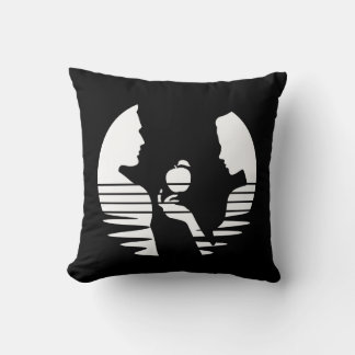 Coussin Eve Met Une Pomme À Adam, Version Blanche 2/3