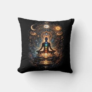 Coussin Éveil du cosmos intérieur