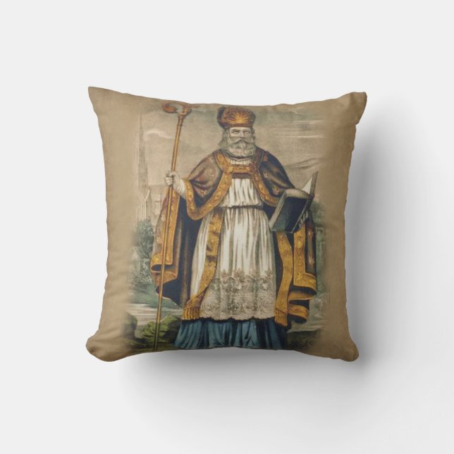 Coussin Évêque de St Patrick de catholique de l'Irlande (Recto)