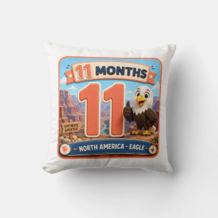 Coussin Explorateur de jalons bébé de 11 mois