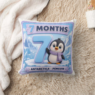 Coussin Explorateur de jalons bébé de 7 mois