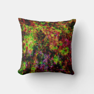 Coussin Explosion de peinture colorée