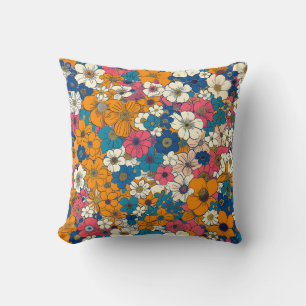 Coussin Explosion florale