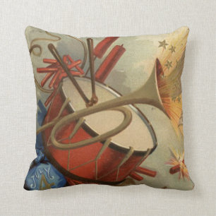 Coussin Explosition de pétard de feu d'artifice Tambour Bu