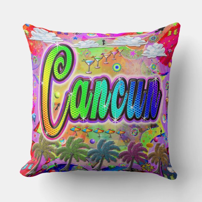 Coussin Express de Cancun Vista (Recto)