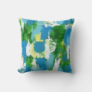 Coussin Expression Abstraite #5 par Michael Moffa