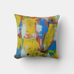 Coussin Expression Abstraite #8 par Michael Moffa