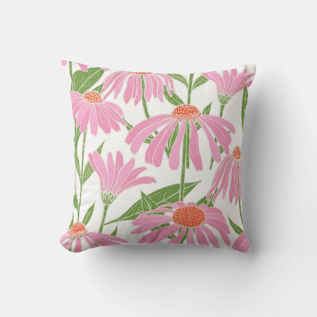 Coussin Exquis jardin d'orchidées (Recto)