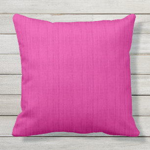 Coussin extérieur 20x20 de texture rose profonde