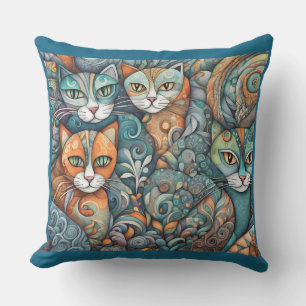 coussin extérieur apaisant pour chats