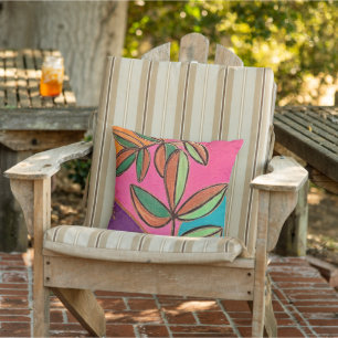 Coussin extérieur d'art original