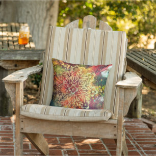 Coussin extérieur d'art original