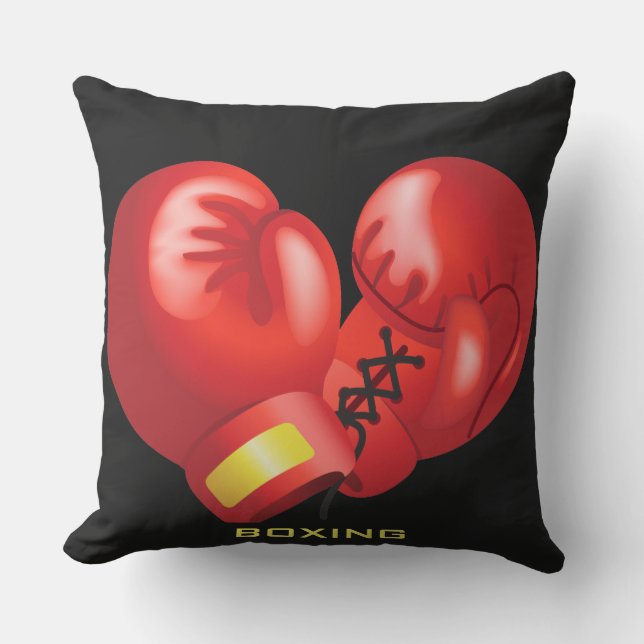 Coussin extérieur de conception de boxe (Recto)