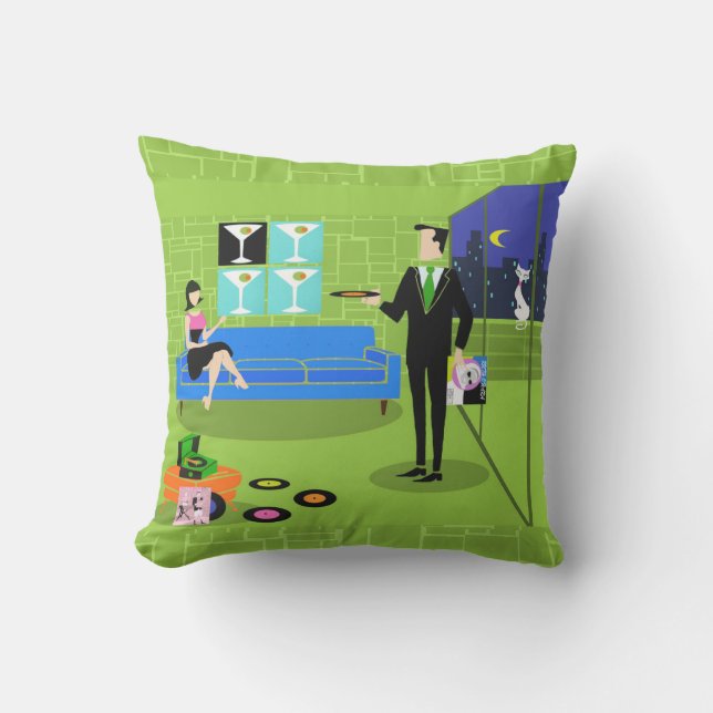 Coussin extérieur de rétros couples urbains de (Recto)
