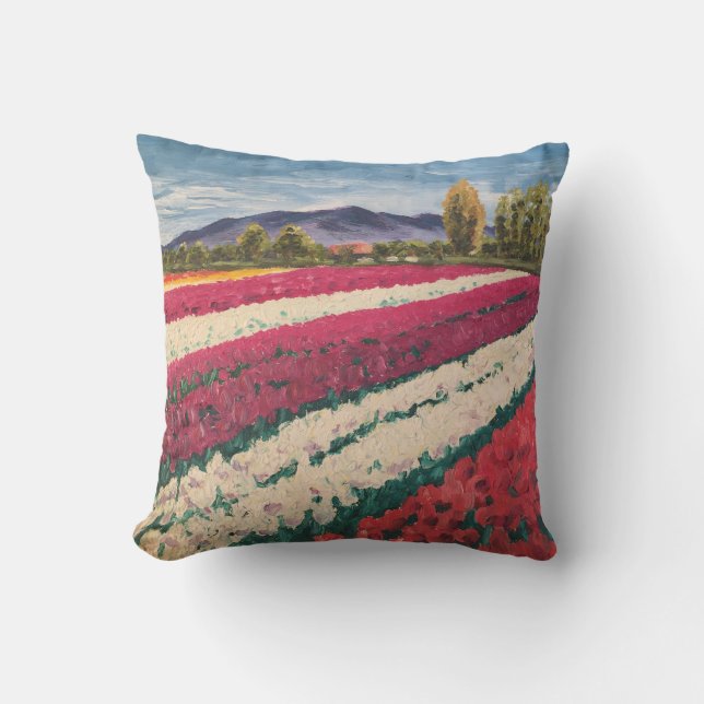 Coussin extérieur de "tulipes" (Recto)